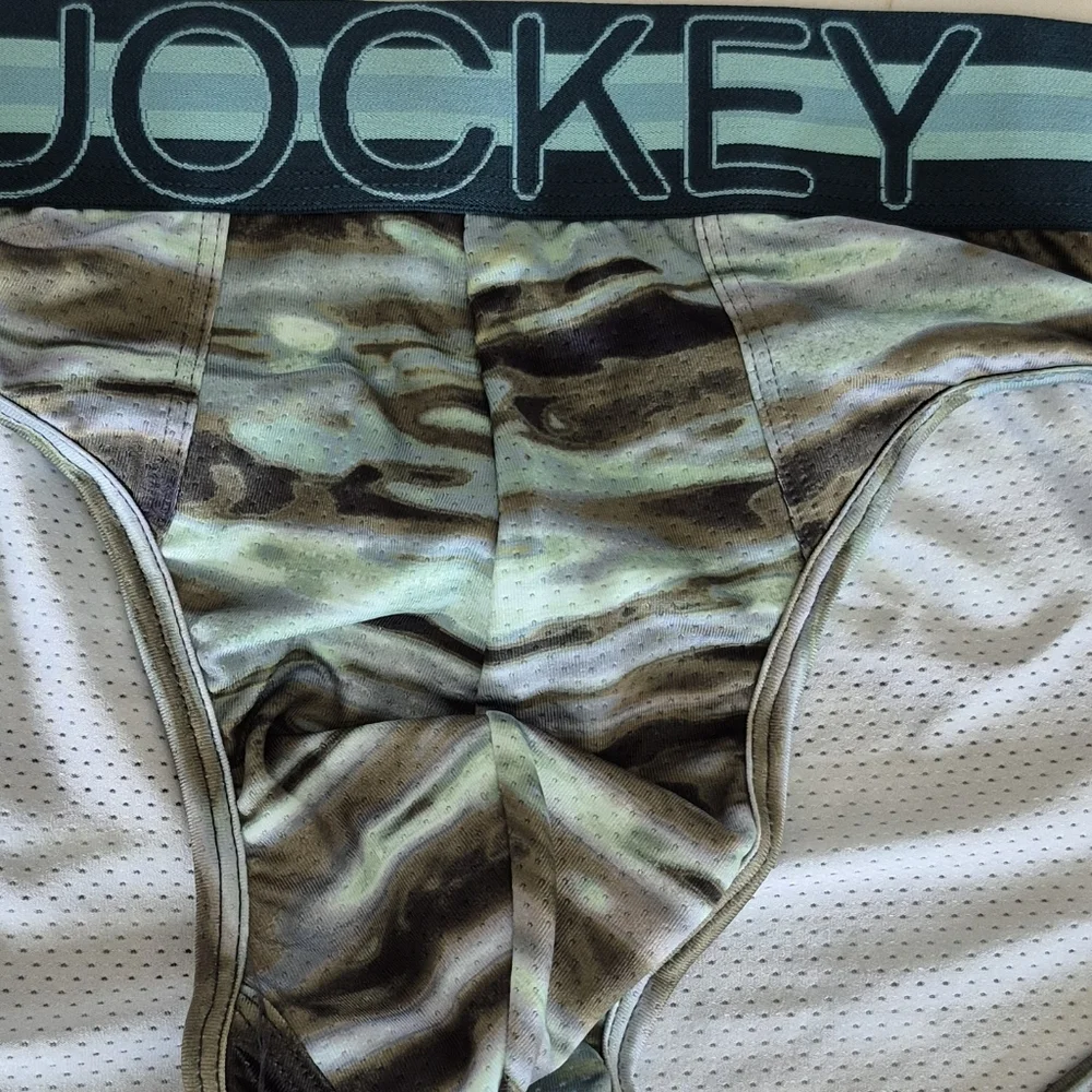 Jockey Sport Men's Stability Pouch Brief Underwear NEW Size Large